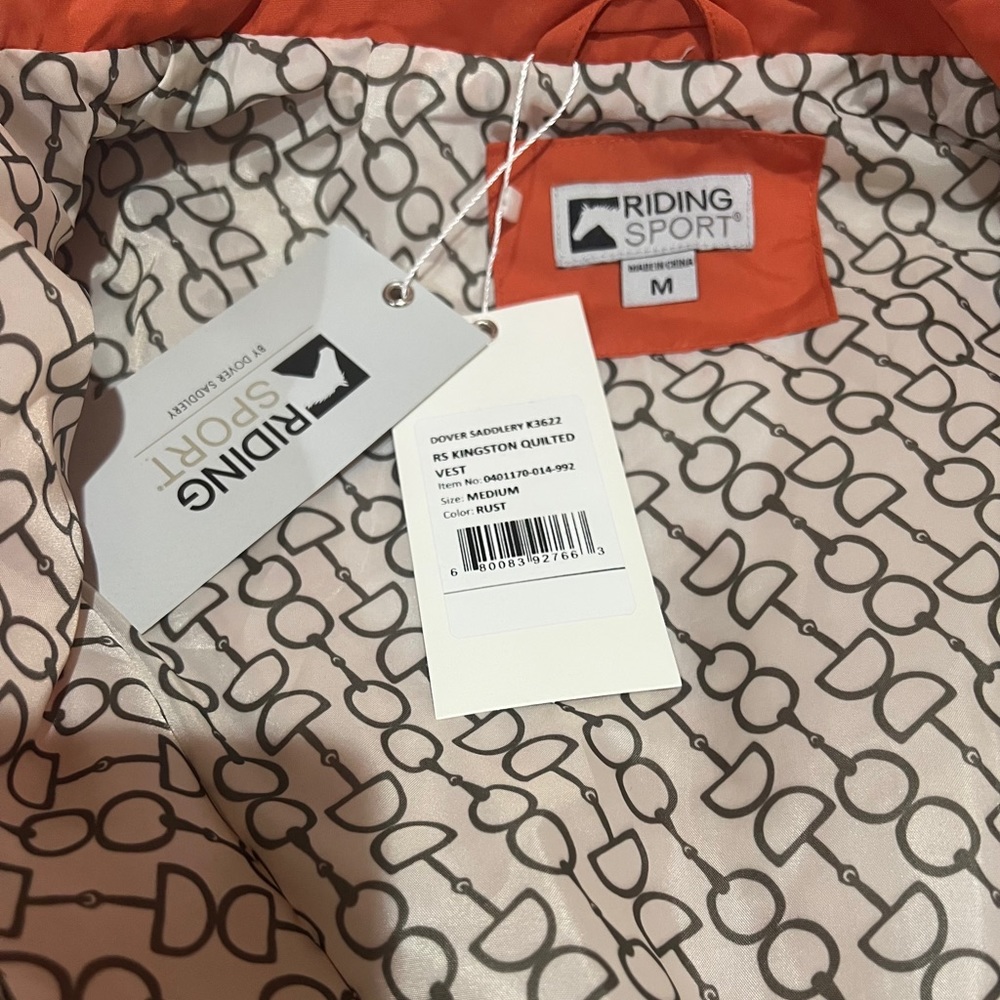 Never worn! Great riding vest!